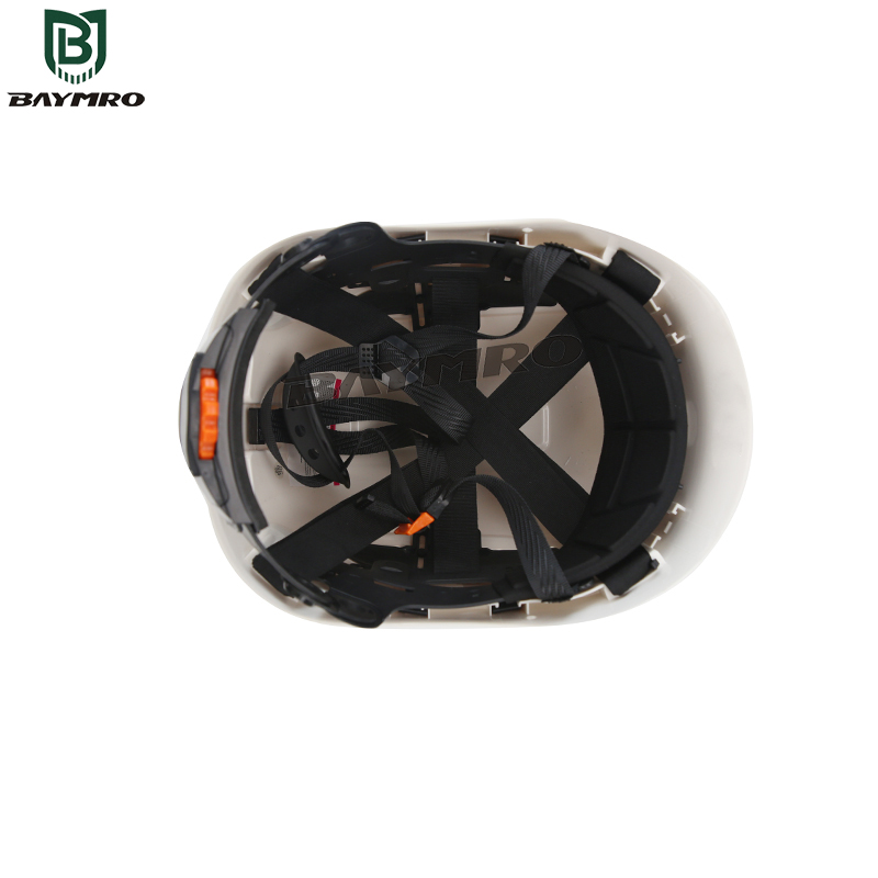 Climbing Helmet with Integrated Eyewear