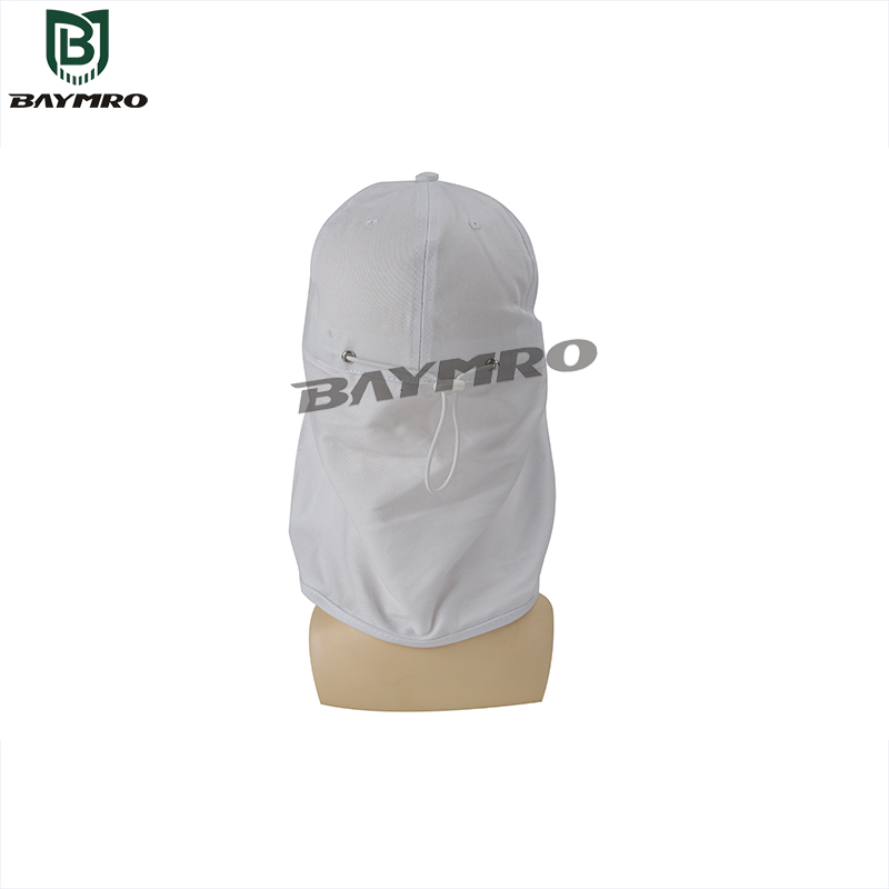 Baseball Cap with Detachable Neck Cover