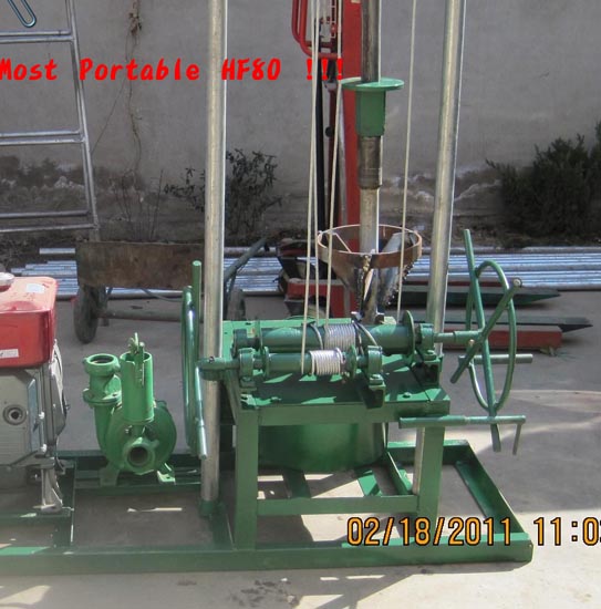 HF80 Portable type water well drilling machine - Image 3