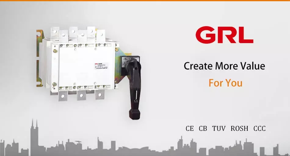 HGLZ Manual Transfer Switch compliance and safety certifications