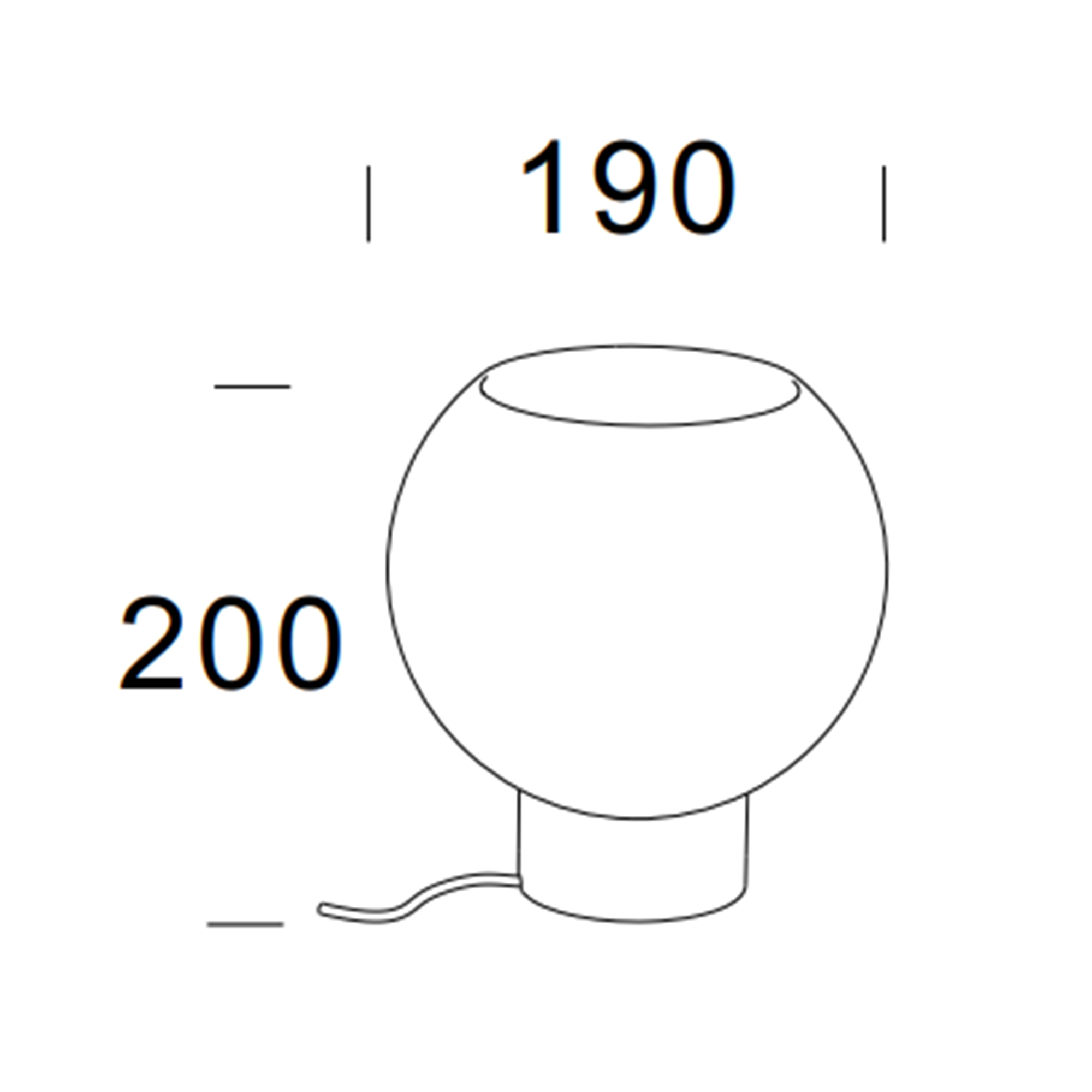 HIBRITE DS91512 DECORATE DESK LAMP WITH BULB - Image 2