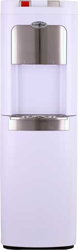 Hot and Cold Water Dispenser with Hidden Bottle and AutoClean
