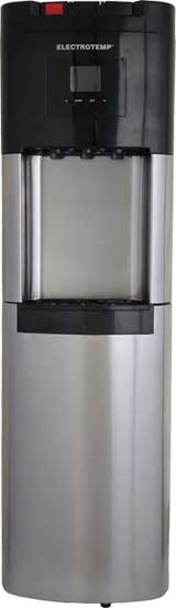 Stainless Steel Water Dispenser with Hidden Bottle and Auto-Clean