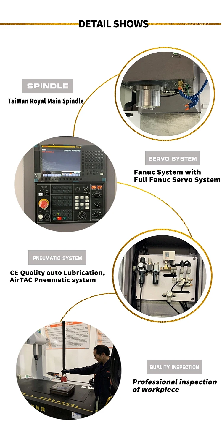 Detailed view of the spindle and servo system components