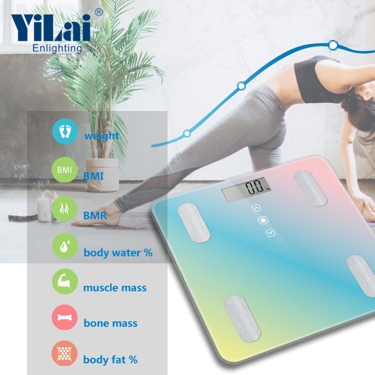 High accurate cosmetic battern body composition BMI scale body fat measurement scale - Image 2