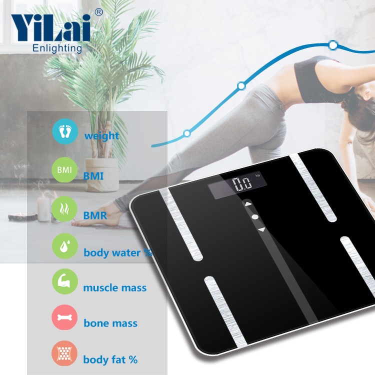 High accurate Yilai golden size body composition BMI scale body fat measurement scale - Image 2