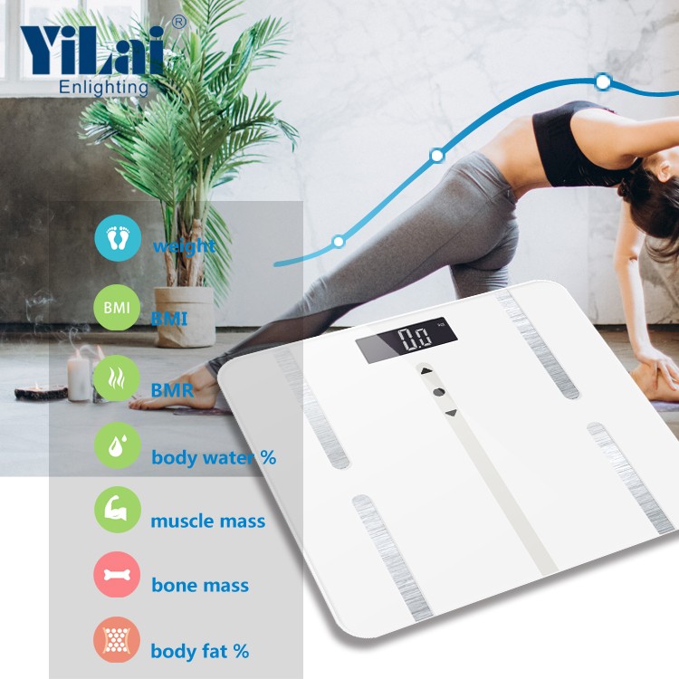 High accurate Yilai golden size body composition BMI scale body fat scale body analyser - Image 2