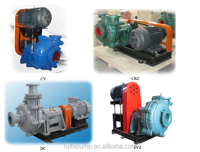 Various slurry pump configurations