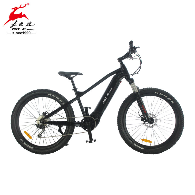 High Configuration 27.5" Al Alloy Mid Motor Inner Battery MTB Electric Bicycle - Image 3