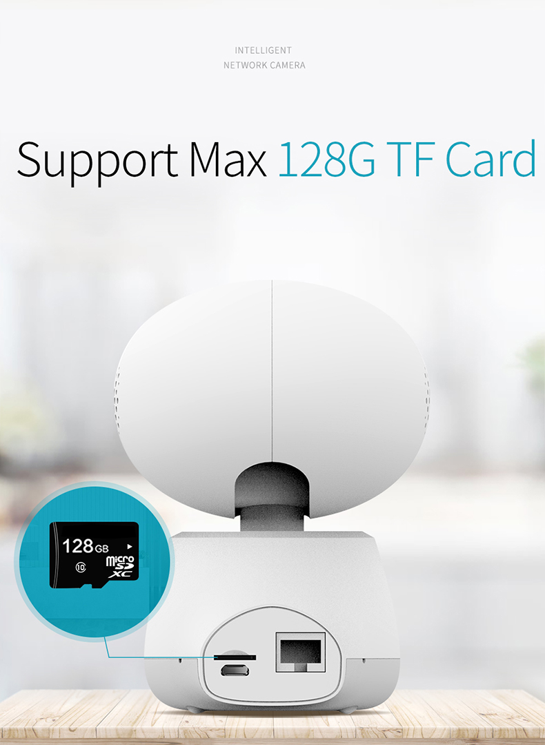 High Definition AI Body Motion Detection Wi-Fi Camera - Image 2