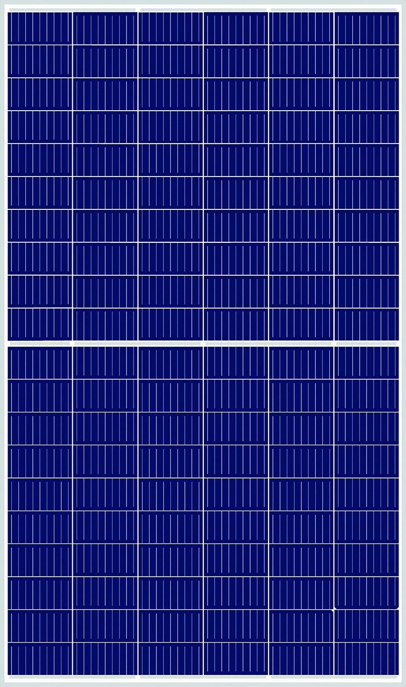 Half-Cell Polycrystalline Solar Panel