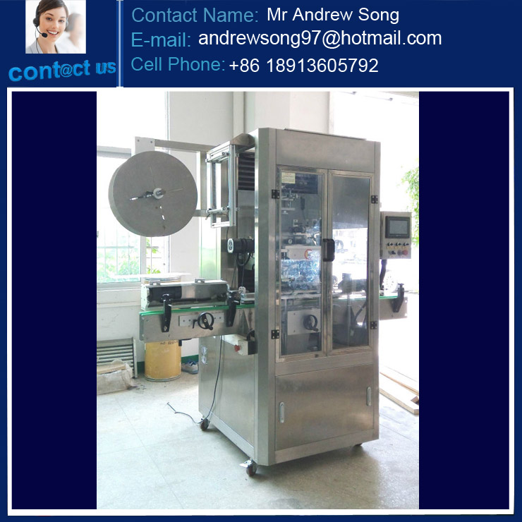 High Efficiency Heat Shrink PET Water Bottle Labeling Machine - Image 2