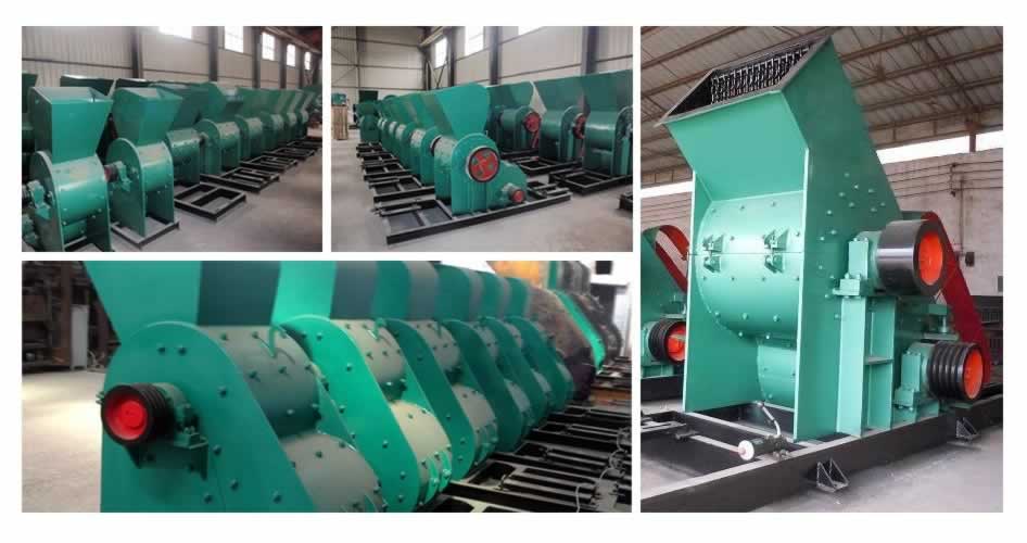 Two-stage crusher machine diagram and setup