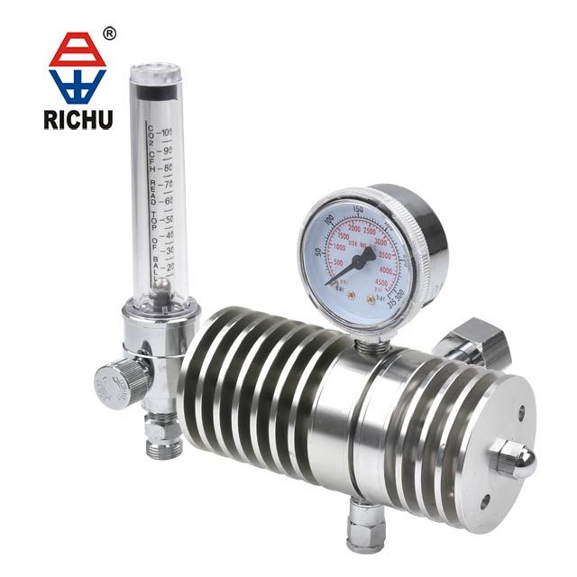 High flow CO2 Aluminium regulator - Image 2