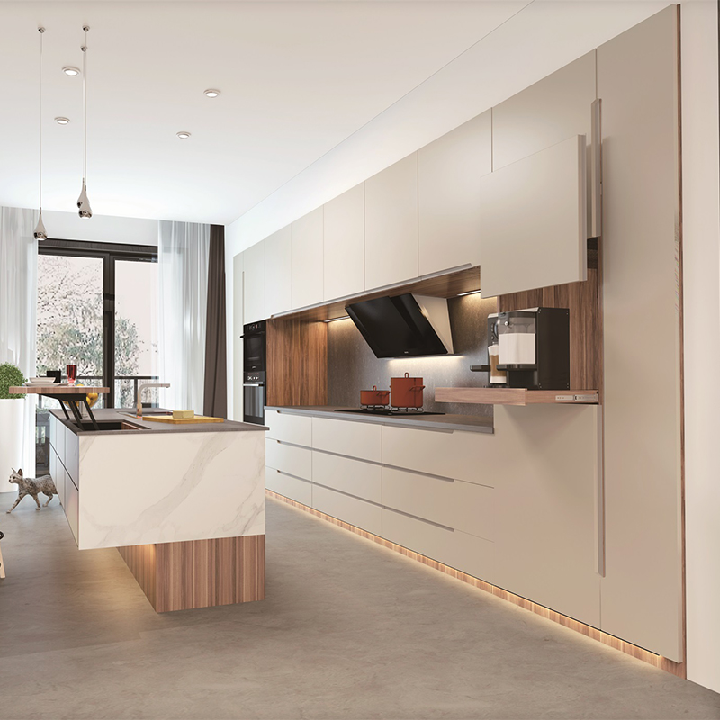 High Gloss Lacquer Kitchen Cabinets - Image 2