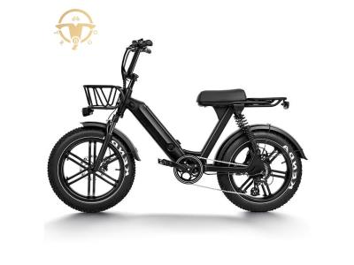 High Performance 20 Inch 750W Full Suspension Electric Fat Tire Electric Bike for Adult - Image 2