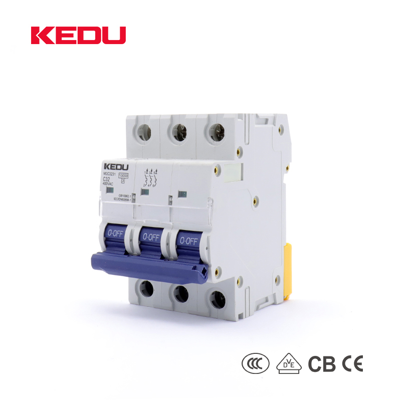High Performance Miniature Circuit Breaker 3P(1-63A)(6KA 10KA)(Type B Type C Type D Type K ) - Image 3