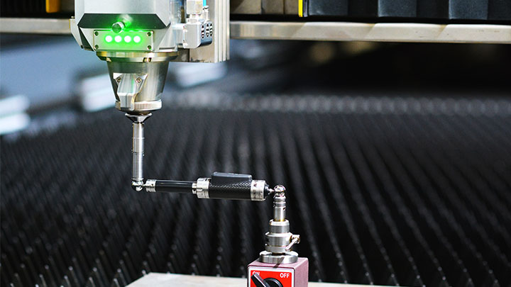 Laser cutting machine control interface