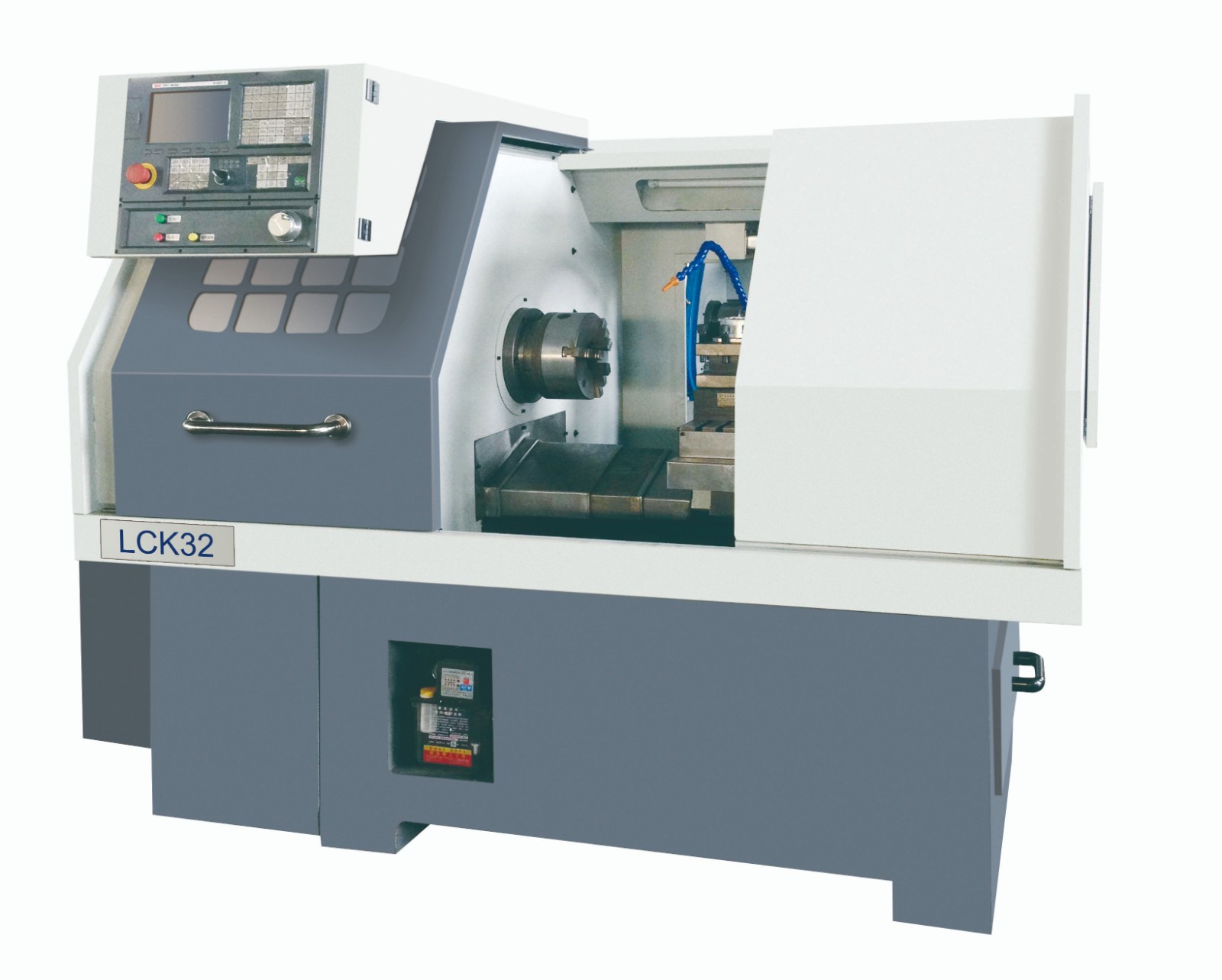 CNC Lathe with Double Linear Guide
