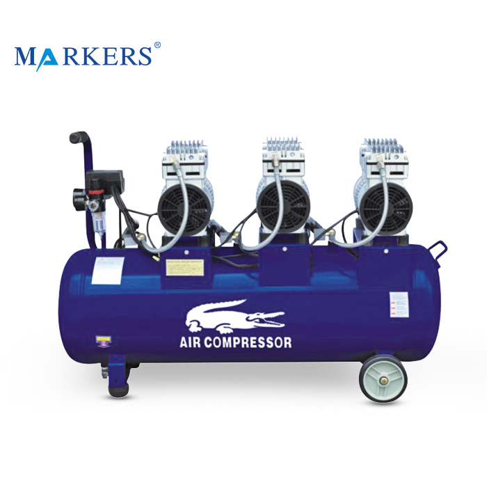 High pressure dental mobile no noise oil free electric air compressor - Image 3