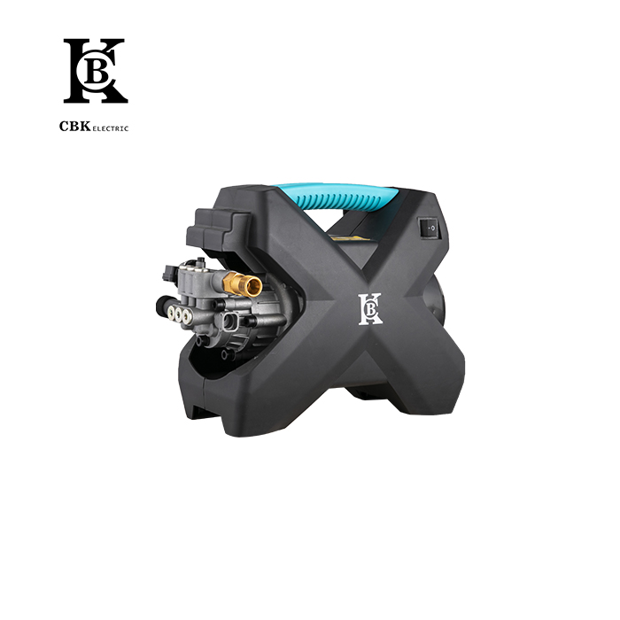 Electric High-Pressure Washer with Gauge