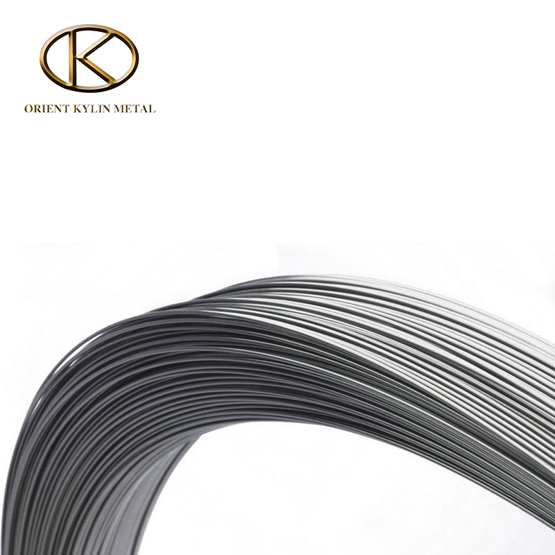 Close up of high purity tantalum heating wire coil