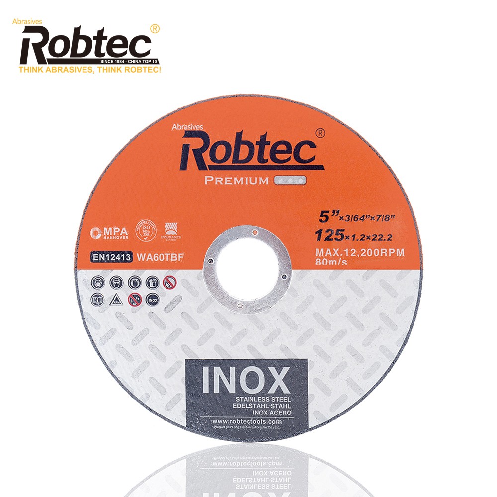High quality 125x1.2(5"*3/64")cutting disc for inox (professional) - Image 2