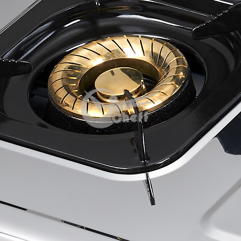 High quality 3 burner stainless steel gas stove with cover - Image 2