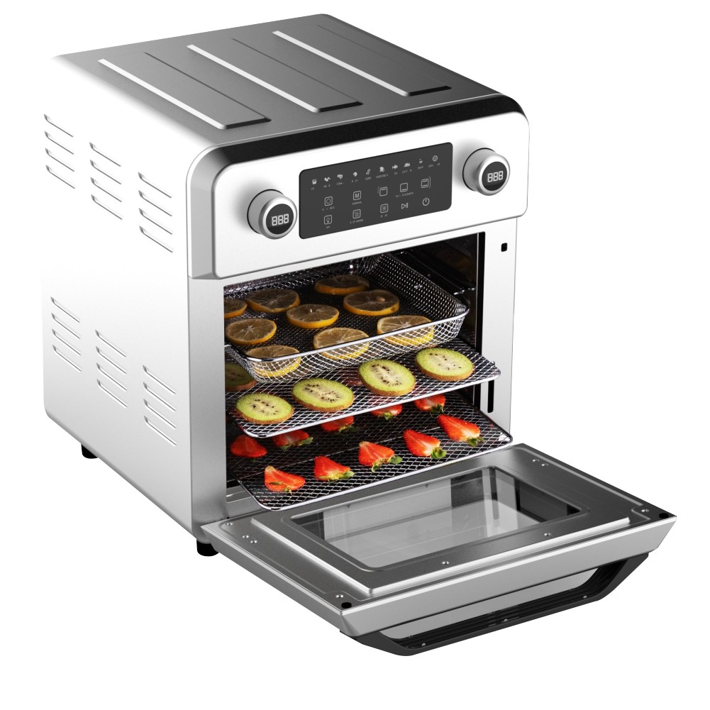 14.5L Air Fryer with Adjustable Rotary Knobs