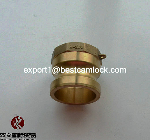 High Quality Brass Adapter type A npt thread Cam and Groove Hose Fitting - Image 3