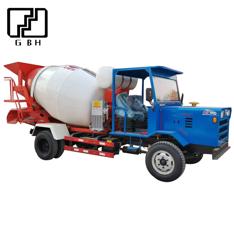 High Quality Building Construction Material Mobile Self Loading Concrete Mixer Truck For S - Image 3