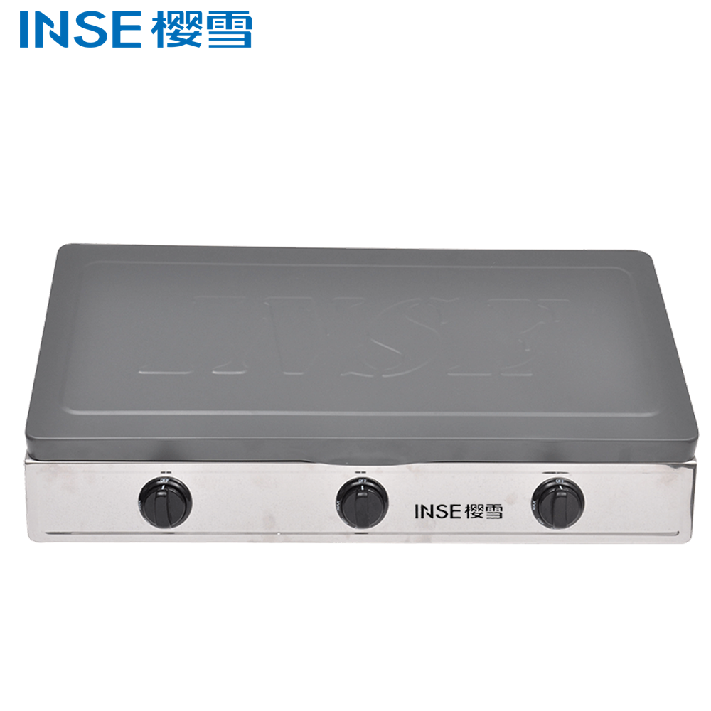 High Quality Cooking Appliance Table 3 Burner INSE Gas Stove Top/JZY/T-3-303 - Image 3