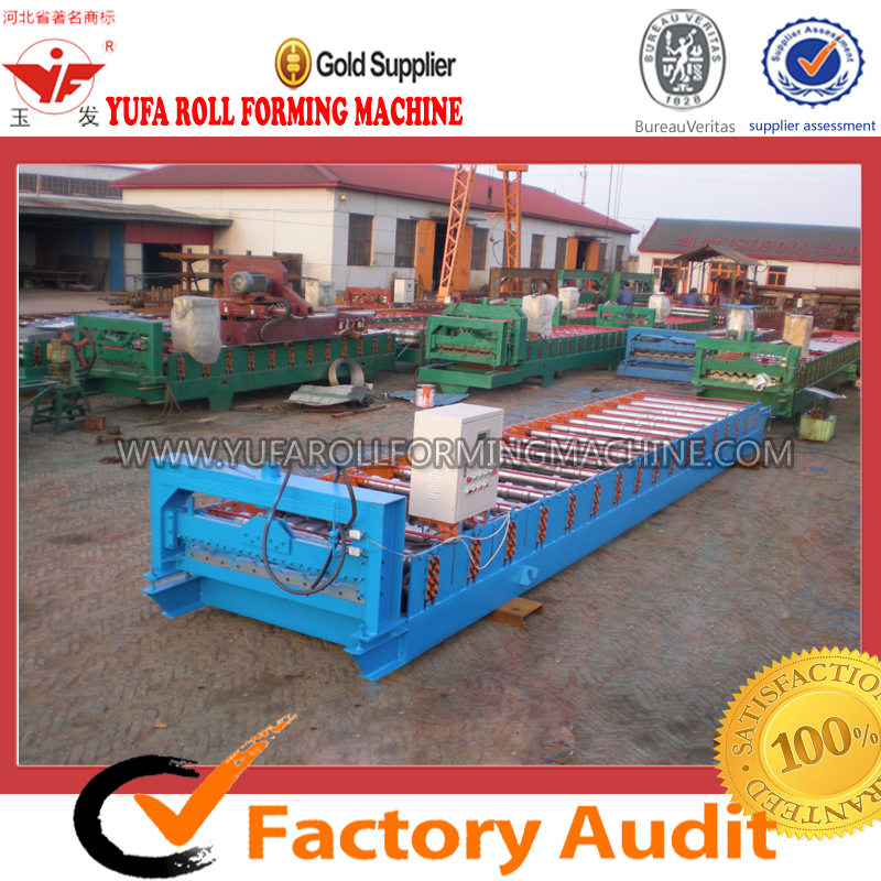 Galvanized Steel Roofing Panel Roll Forming Machine