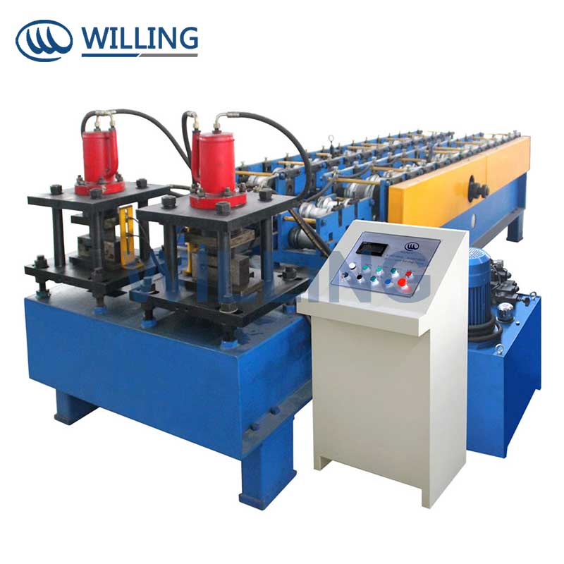 High quality hot sale Gutter door roll forming machine - Image 3
