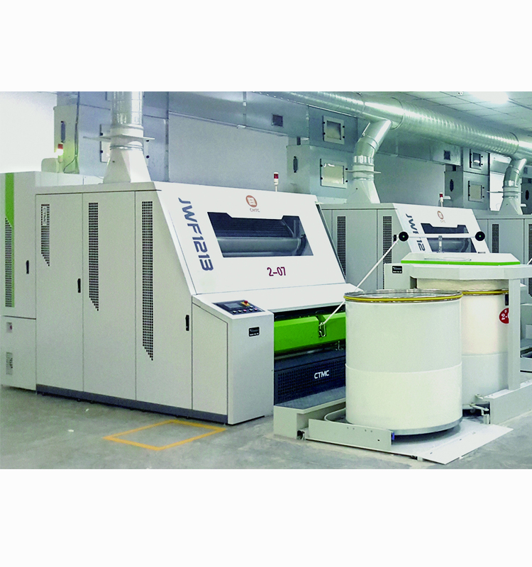 Overview of the JWF1213 carding machine unit