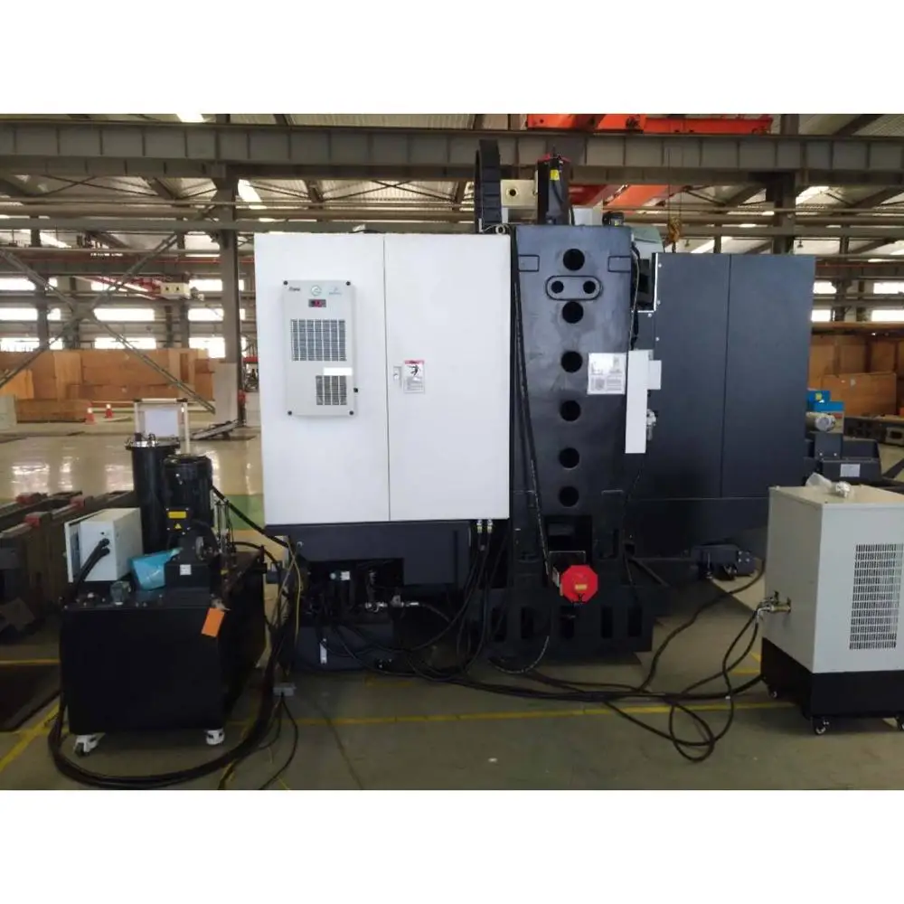 Side profile of the CNC milling machine