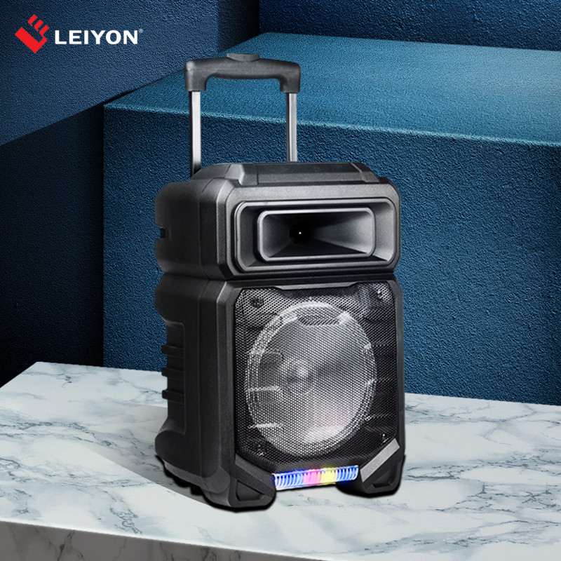 High Quality Rechargeable Trolley Speaker With USB Port/SD/FM/BT - Image 2