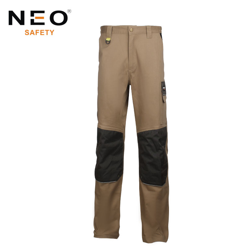 Spandex Cargo Work Pants with Knee Pad Pockets