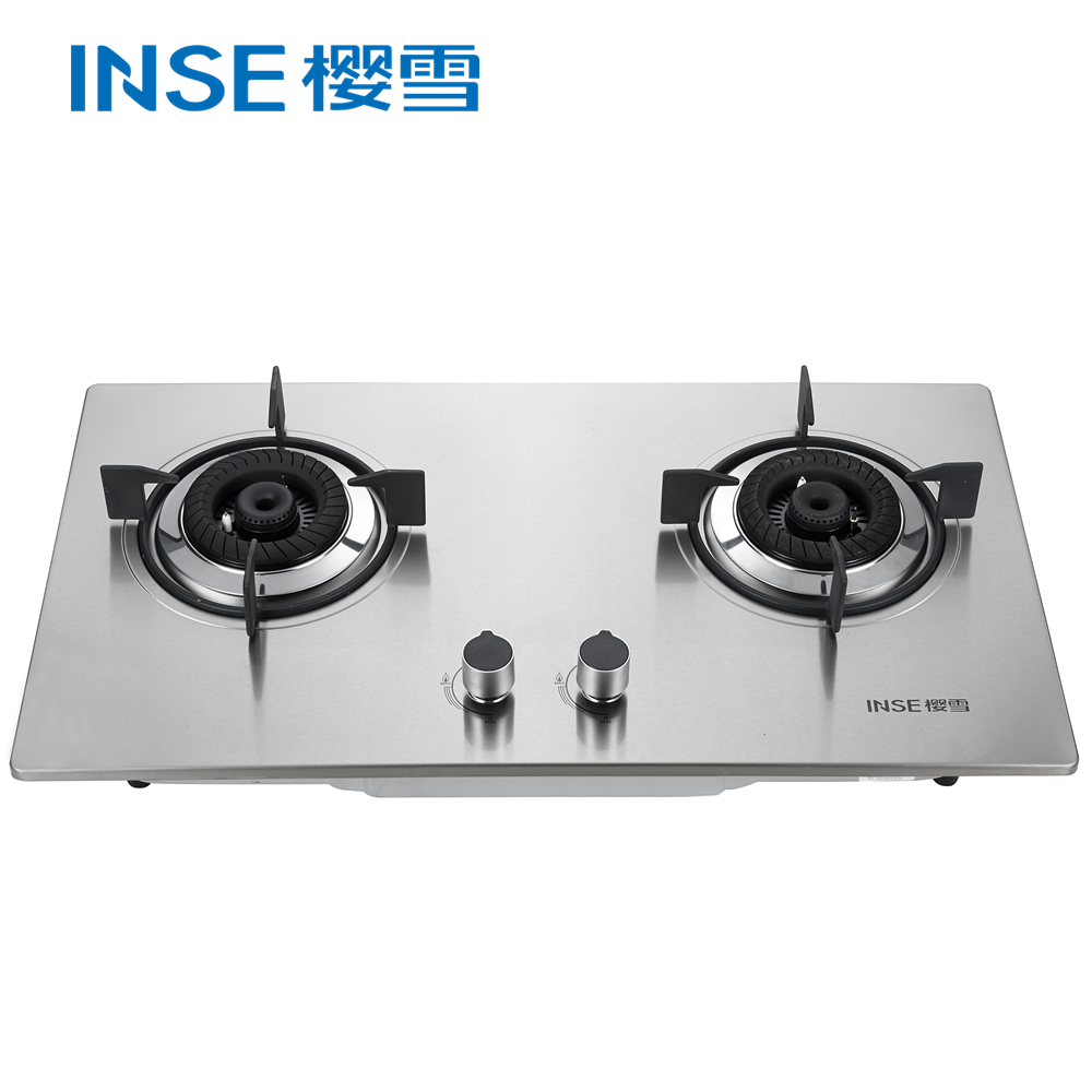 Two-Burner Stainless Steel Gas Cooktop