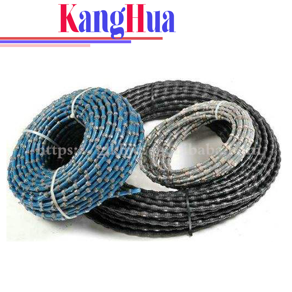 High quality stone diamond wire saw mine rope saw beads for marble concrete and granite cutting - Image 3