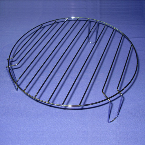 Chrome Plated Steel Circular Food Preparation Rack