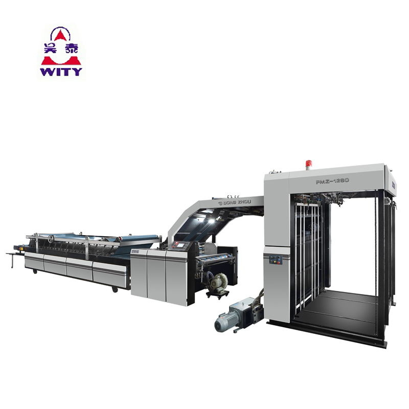 High Speed Automatic Flute Laminating Machine - Image 2