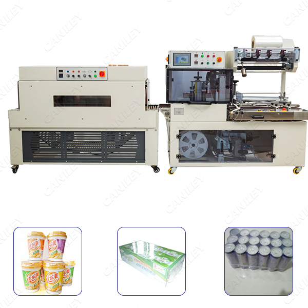 Automatic Bottle Shrink Wrapping Machine