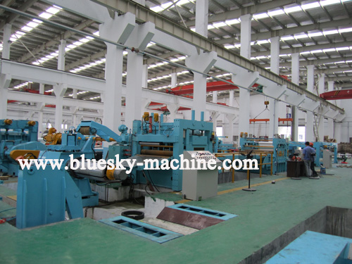 Automated Metal Sheet Cut-to-Length Line