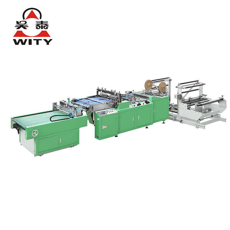High speed side sealing heat cutting bag making machine - Image 2