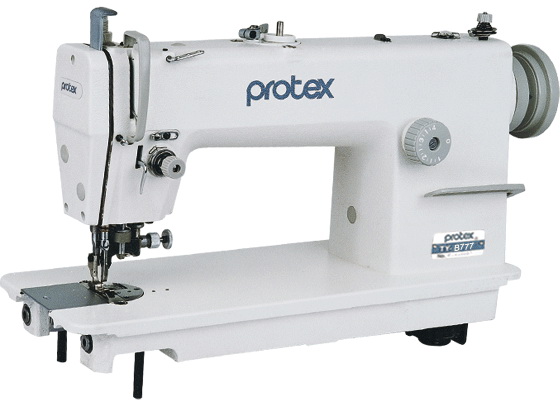 High-Speed Lockstitch Sewing Machine with Edge Trimmer