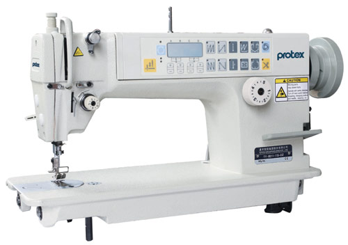 High-Speed Single Needle Lockstitch Sewing Machine with Auto Thread Trimmer