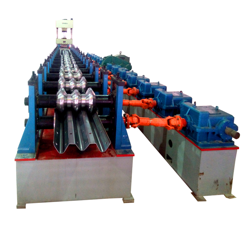 highway guardrail machine end wing manufacturing cold roll forming machine - Image 3