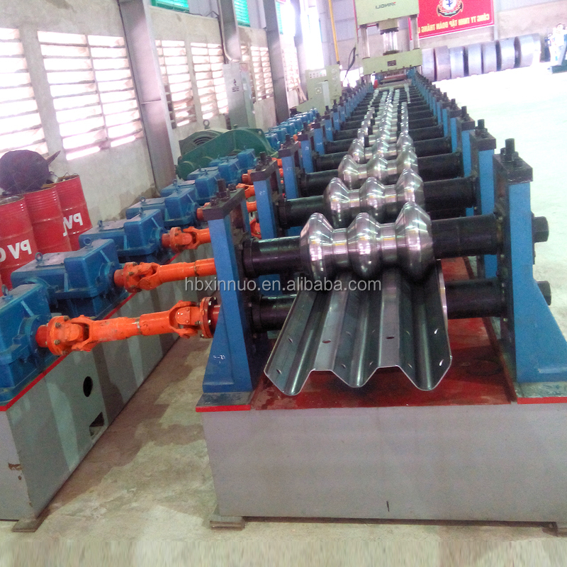 Cold roll forming machine overview showing key components like decoiler and forming stands.