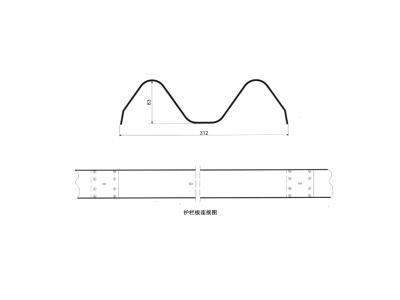 highway guardrail machine end wing manufacturing cold roll forming machine - Image 2